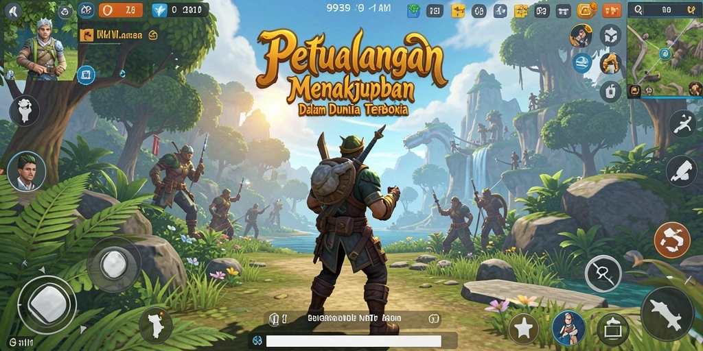 Screenshot gameplay 9939 menampilkan petualangan di dunia terbuka yang menakjubkan.