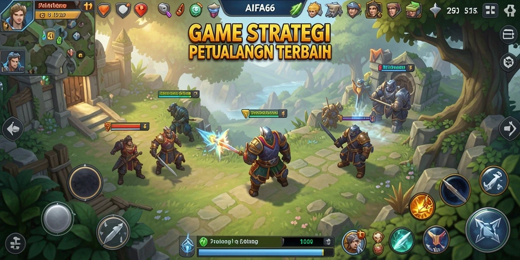 Tampilan gameplay AIFA66 dengan strategis dan grafis menarik.