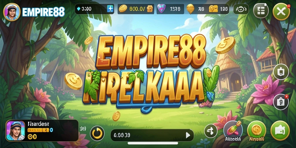 Screenshot dari gameplay <strong>EMPIRE88</strong> yang penuh warna dan menyenangkan.