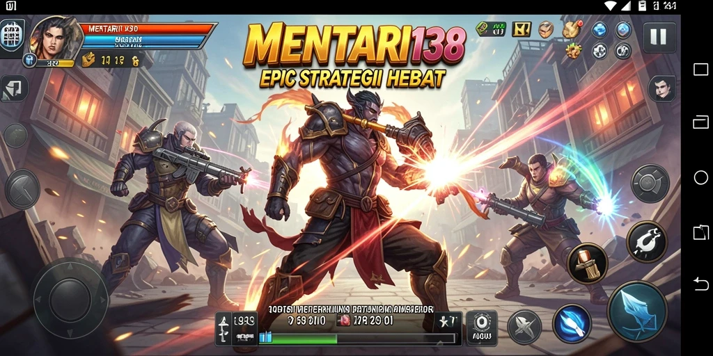 Gameplay Fighting seru di MENTARI138 dengan karakter unik.