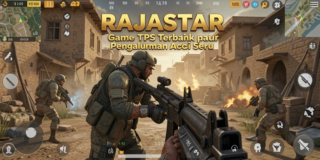 Tampilan menakjubkan dari gameplay RAJASTAR yang seru.