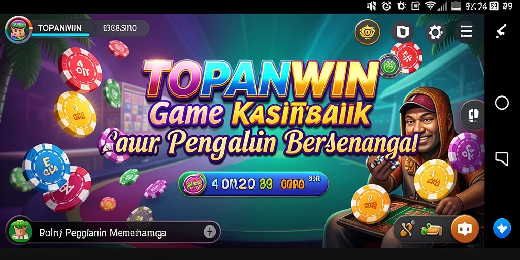 Tampilan menarik dari gameplay TOPANWIN yang mendebarkan.